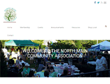 Tablet Screenshot of northmaincommunity.org